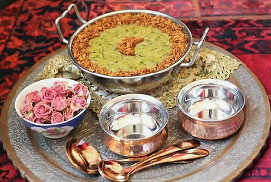 آش سبزی؛ با گوشت و بدون گوشت