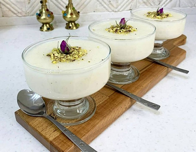 با این شیربرنج خانگی افطار کنید