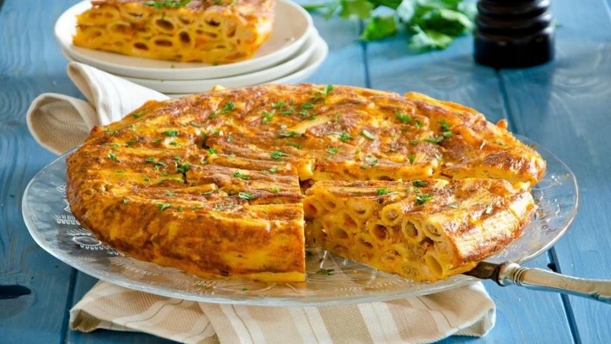 طرز تهیه کوکوی ماکارونی