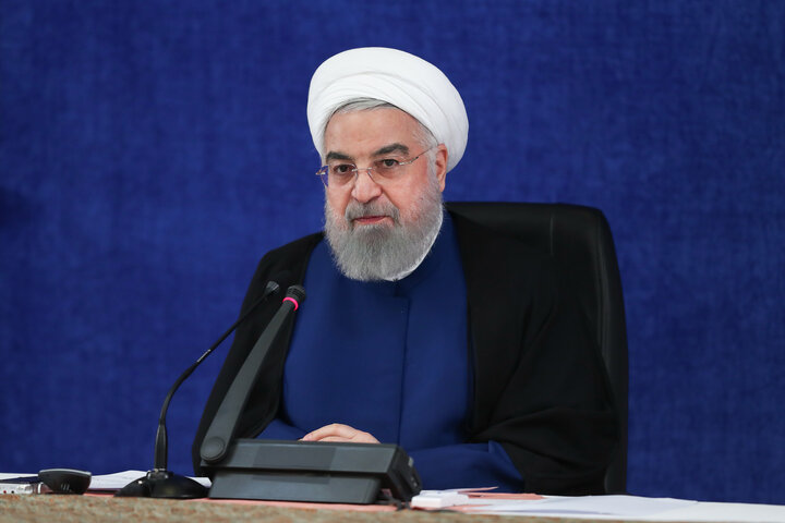 روحانی: فشار حداکثری به پایان نزدیک شده است