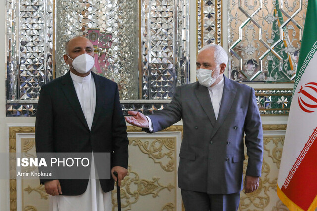 رایزنی سرپرست وزارت خارجه افغانستان با ظریف در تهران